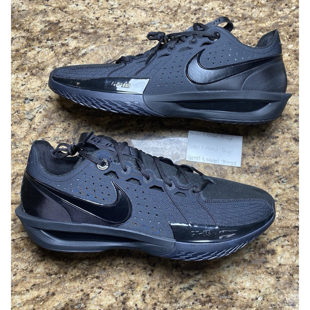 Men Size 16 Nike Zoom GT Cut 3 TB Player Exclusive Mamba Triple Black IH5097-001
